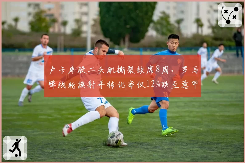 卢卡库股二头肌撕裂缺席8周，罗马锋线轮换射手转化率仅12%跌至意甲第14